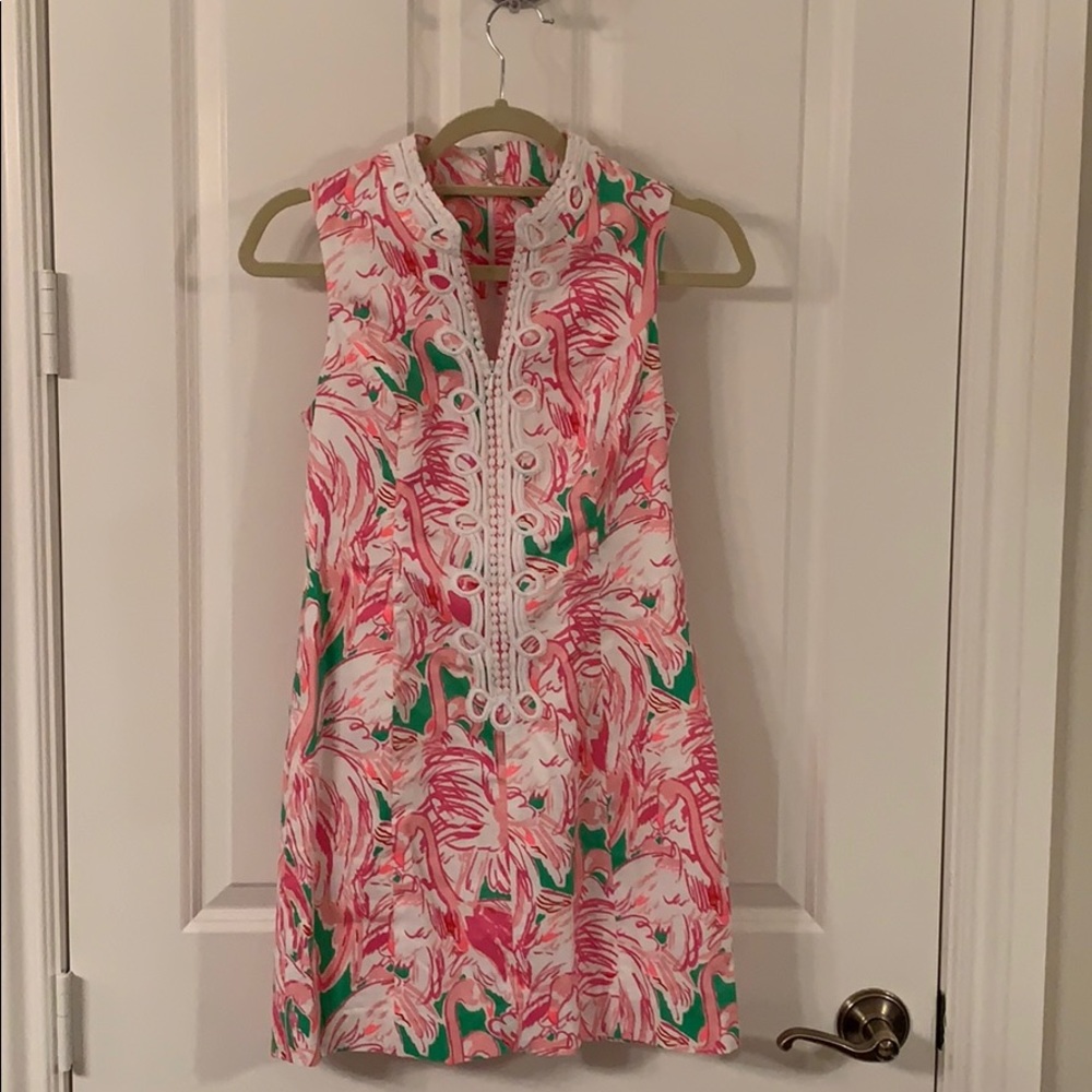 High neck with zipper Lilly Pulitzer dress